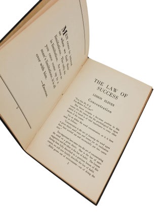 The Law of Success [Lessons 11, 13, 14]