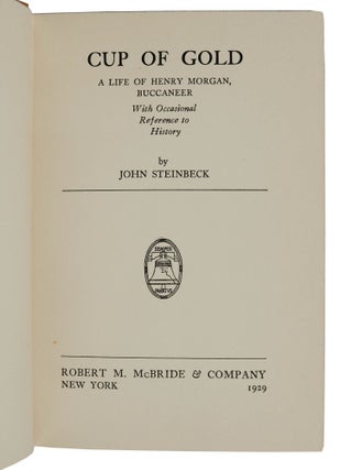 Cup of Gold: A Life of Henry Morgan, Buccaneer