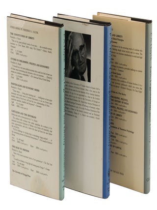 Law, Legislation and Liberty: A New Statement of the Liberal Principles of Justice and Political Economy. Volume 1: Rules and Order. Volume 2: The Mirage of Social Justice. Volume 3: The Political Order of a Free People.