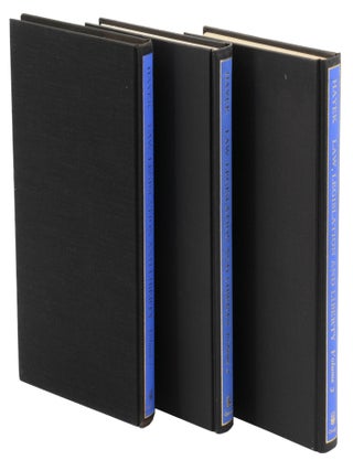 Law, Legislation and Liberty: A New Statement of the Liberal Principles of Justice and Political Economy. Volume 1: Rules and Order. Volume 2: The Mirage of Social Justice. Volume 3: The Political Order of a Free People.
