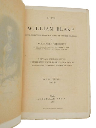 Life of William Blake, with Selections from his Poems and Other Writings