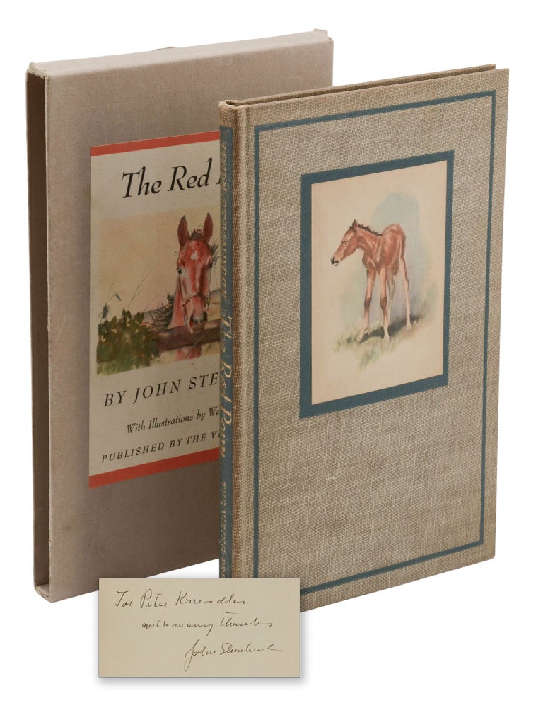 Item #140947526 The Red Pony. John Steinbeck, Wesley Dennis.