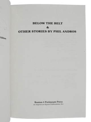 Below the Belt and Other Stories