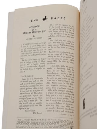 "Aftermath of a Lengthy Rejection Slip" in Story Magazine March-April 1944