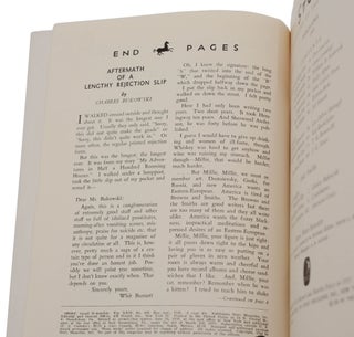 "Aftermath of a Lengthy Rejection Slip" in Story Magazine March-April 1944