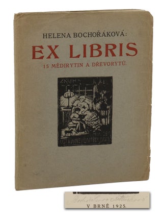 Item #140947634 Ex Libris: 15 Medirytin a Drevorytu (Bookplates: 15 Copperplate Engravings and...