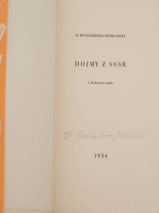 Dojmy z SSSR: S 15 drevoryty autorky (Impressions of the USSR)
