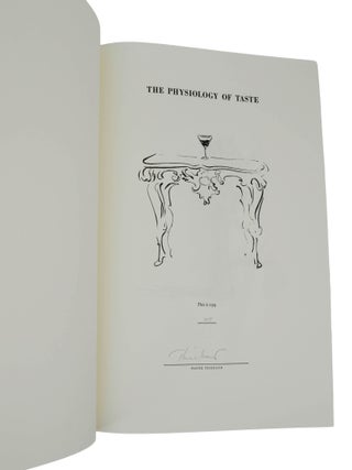 The Physiology of Taste, or, Meditations on Transcendental Gastronomy