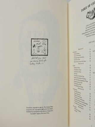The Physiology of Taste, or, Meditations on Transcendental Gastronomy