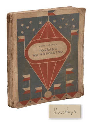 Item #140947669 Tovarna na Absolutno: Roman-Feuilleton. Karel Capek, Josef Capek