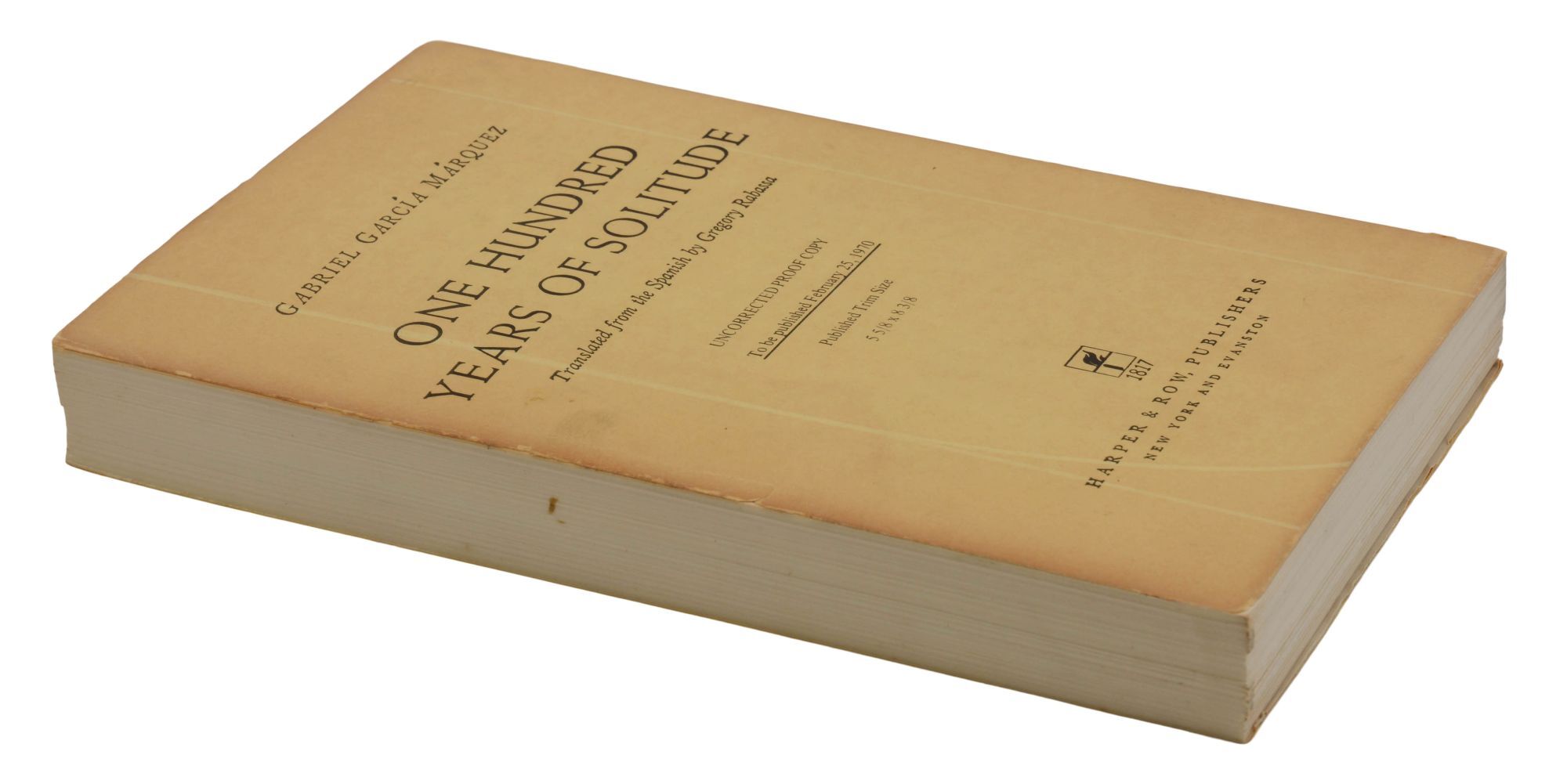 One Hundred Years of Solitude | Gabriel Garcia Marquez | Advance