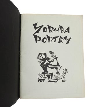 Yoruba Poetry (A Special Publication of Black Orpheus)