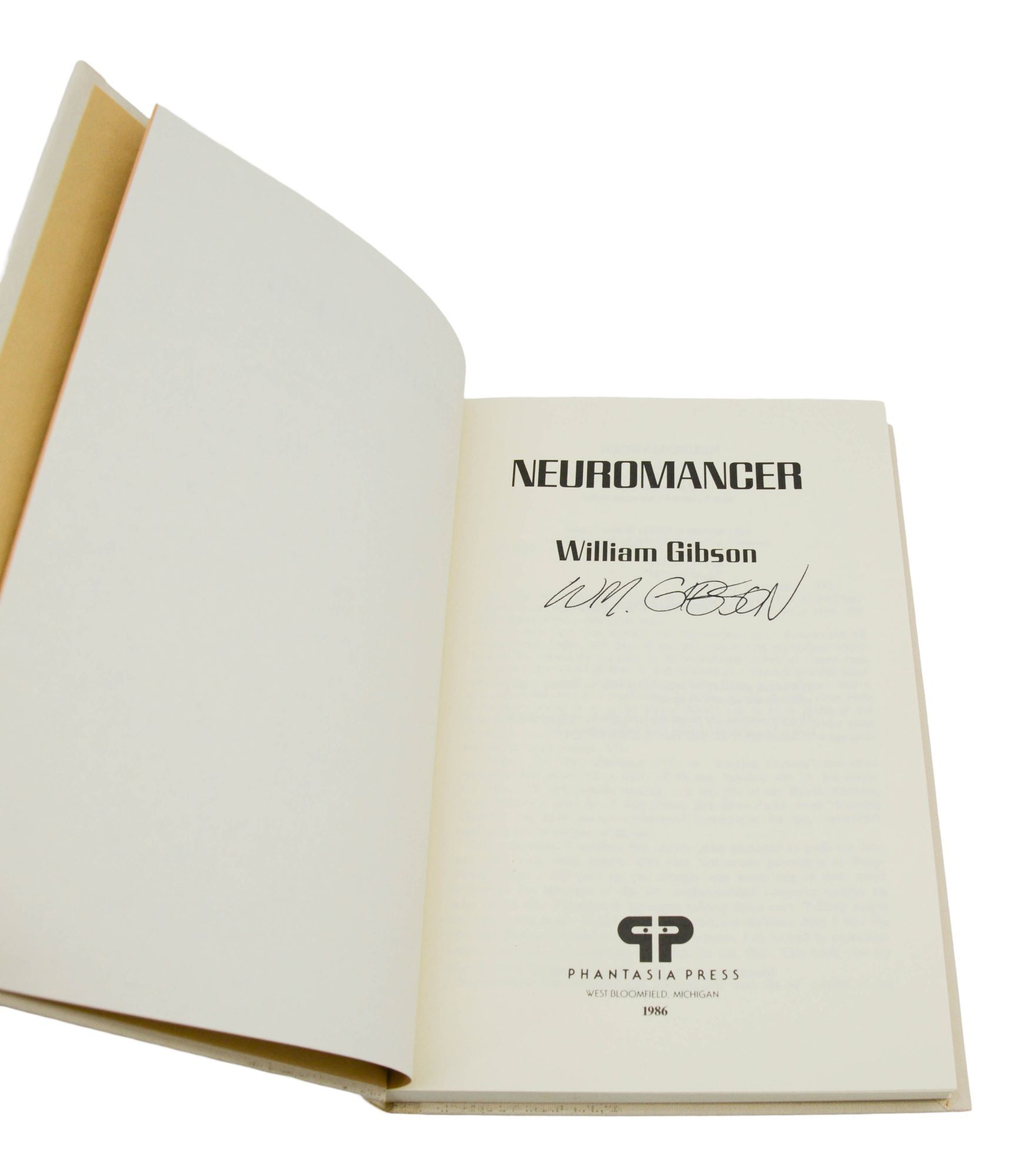 Neuromancer | William Gibson | First American Hardcover Edition