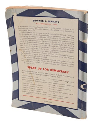 Speak Up for Democracy: What You Can Do -- A Practical Plan of Action for Every American Citizen