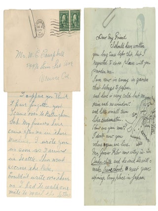 Archive relating to daredevil, parachutist, and aerial and bicycle stuntman William "Stub" Campbell