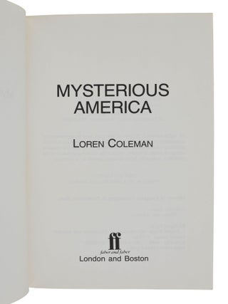 Mysterious America