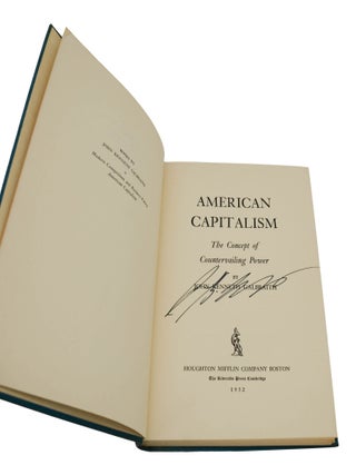 American Capitalism: The Concept of Countervailing Power