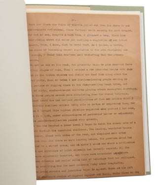 A Typescript Leaf from The Shadow over Innsmouth