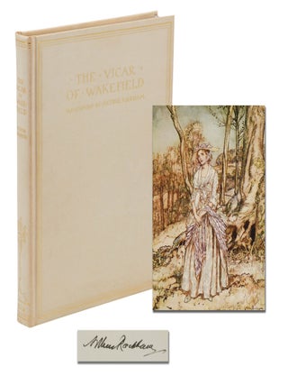 Item #140948045 The Vicar of Wakefield. Oliver Goldsmith, Arthur Rackham