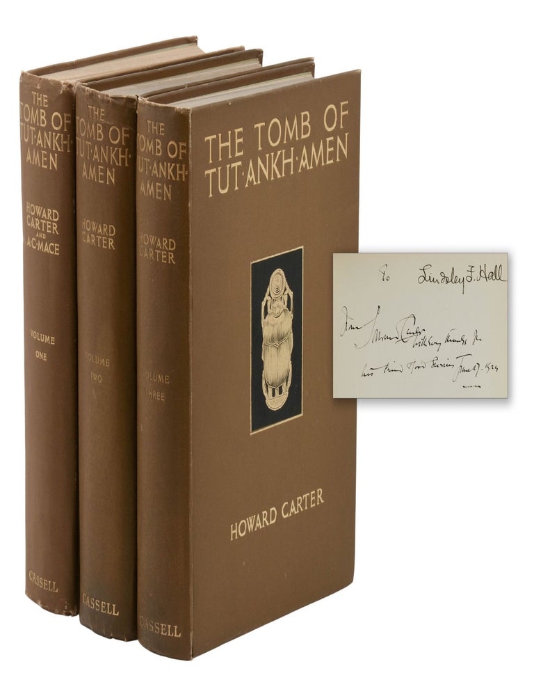 Item #140948057 The Tomb of Tut-Ankh-Amen, Discovered by the Late Earl of Carnarvon and Howard Carter. Howard Carter, A. C. Mace.