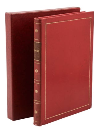 Bound collection of annotated typewritten notes for yoga instruction by Blanche DeVries