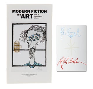 Item #140948067 Modern Fiction and Art: Prints by Contemporary Authors (Exhibition Catalog)....