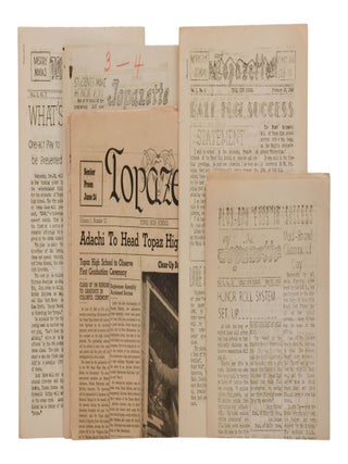 [Japanese Internment] Archive of Documents from the Central Utah Relocation Center [including] The Topazette, The Topaz Times, [and] Topazu Taimuzu