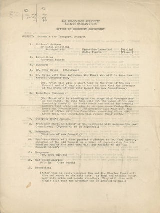 [Japanese Internment] Archive of Documents from the Central Utah Relocation Center [including] The Topazette, The Topaz Times, [and] Topazu Taimuzu