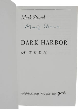 Dark Harbor (Author's own copy)