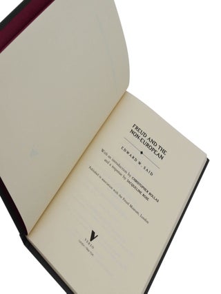 Freud and the Non-European