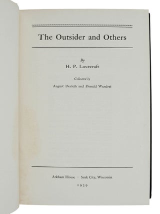 The Outsider and Others