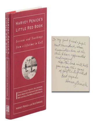 Item #140948482 Harvey Penick's Little Red Book. Harvey Penick, Bud Shrake