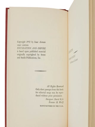 The Foundation Trilogy: Foundation, Foundation and Empire, Second Foundation