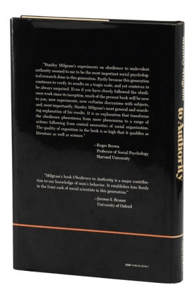 Obedience to Authority: An Experimental View