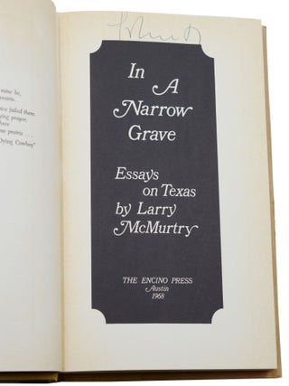 In a Narrow Grave: Essays on Texas
