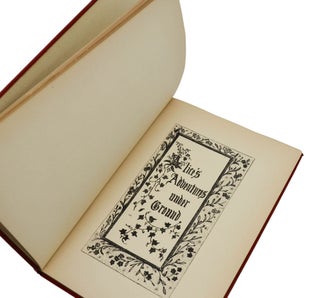 Alice's Adventures Under Ground. Being a Facsimile of the Original Ms. Book Afterwards Developed into "Alice's Adventures in Wonderland."
