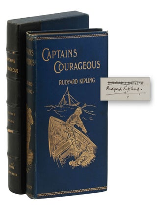 Item #140948638 Captains Courageous: A Story of the Grand Banks. Rudyard Kipling, I. W. Taber