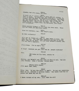 A Day in the Life of Henry the Second (Early mimeograph typescript of the play The Lion in Winter)