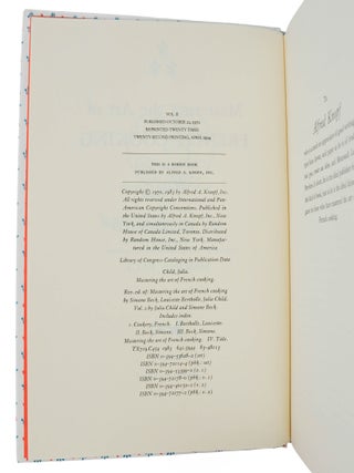 Mastering the Art of French Cooking: Volume I & II