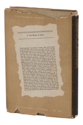 Eichmann in Jerusalem: A Report on the Banality of Evil