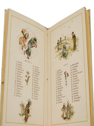 Complete run of 34 Kate Greenaway almanacs