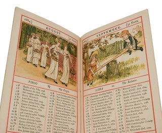 Complete run of 34 Kate Greenaway almanacs