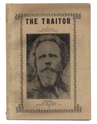 Item #140948768 The Traitor. Alexander Evstifeef, Aleksandr Andrianovich Evstifeev, Alexander E....