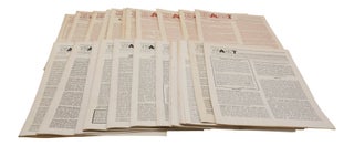 Collection of 40 issues of TRANET: A Newsletter-Directory, 1978-1988