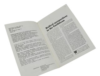 None Shall Escape: Radical Perspectives in the Caribbean