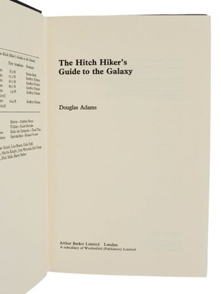 The Hitch Hiker's Guide to the Galaxy