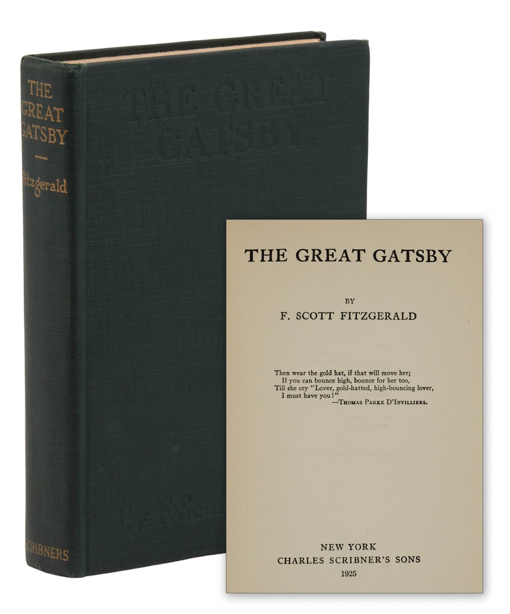 The Great Gatsby | F. Scott Fitzgerald | First Edition The Great Gatsby | F. Scott Fitzgerald | First Edition