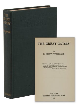 Item #140948828 The Great Gatsby. F. Scott Fitzgerald