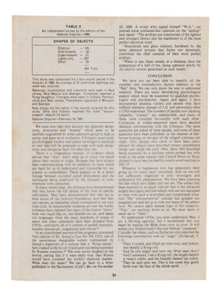 The "Flap" Phenomenon in the United States: An Examination and Analysis