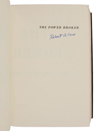 The Power Broker: Robert Moses and the Fall of New York